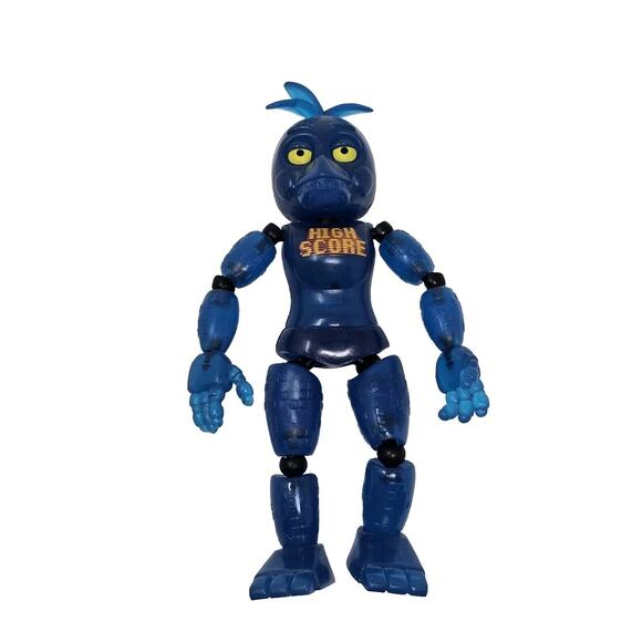FNAF Five Nights At Freddy’s Action Figure High Score Chica 5" - Picture 2 of 6